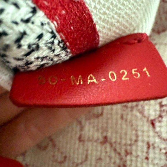 CHRISTIAN DIOR Cloth Embroidered M Dioramour D-Royaume Lady D-Lite ~ LIKE NEW - Picture 6 of 15